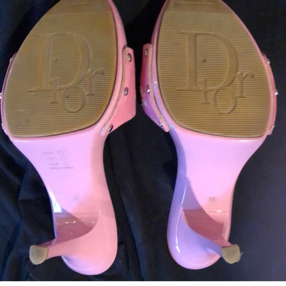 AUTHENTIC 💯 Dior Mule Heel Sandals - Picture 8 of 8